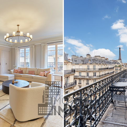 Appartement 5 pièces Paris 8